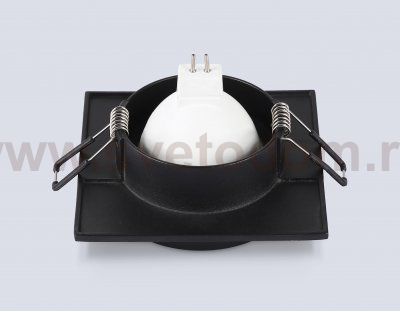 TN30710 BK черный GU5.3 92*92*36
