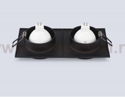 TN30712/2 BK черный GU5.3/2 182*92*36