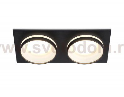 TN30712/2 BK черный GU5.3/2 182*92*36