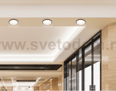 TN3201 BK черный GU5.3 D92*32