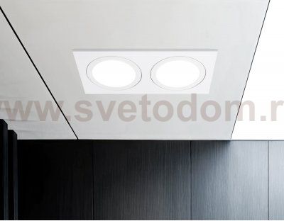 TN51826/2 WH белый GX53/2 max 15W 215*110*39