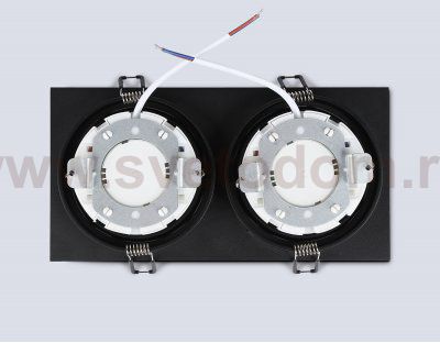 TN51827/2 BK черный GX53/2 max 15W 215*110*39