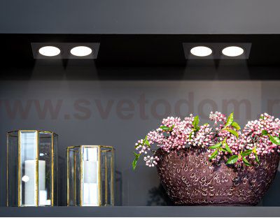 TN51827/2 BK черный GX53/2 max 15W 215*110*39