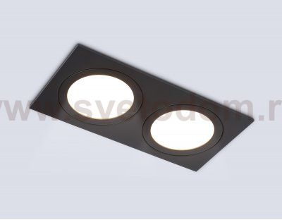 TN51827/2 BK черный GX53/2 max 15W 215*110*39