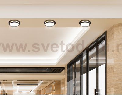 TN5215 BK черный GX53 max 15W D105*40