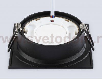 TN52233 BK черный IP20 GX53 110*110*44