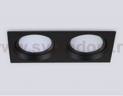 TN52235/2 BK черный IP20 GX53/2 220*110*44