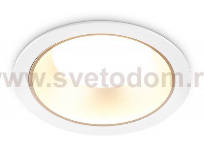 Встраиваемый светильник GX53 Ambrella TN52332 SWH/SGD белый песок/золото песок GX53 max 12W D115*25