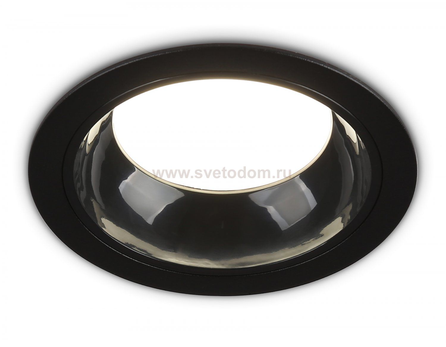Встраиваемый светильник GX53 Ambrella TN52336 SBK/GBK черный песок/черный глянец GX53 max 12W D115*25