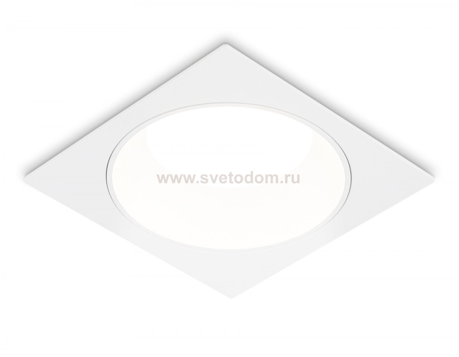 Встраиваемый светильник GX53 Ambrella TN52337 SWH белый песок GX53 max 12W 115*115*25