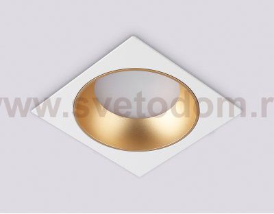 Встраиваемый светильник GX53 Ambrella TN52338 SWH/SGD белый песок/золото песок GX53 max 12W 115*115*25