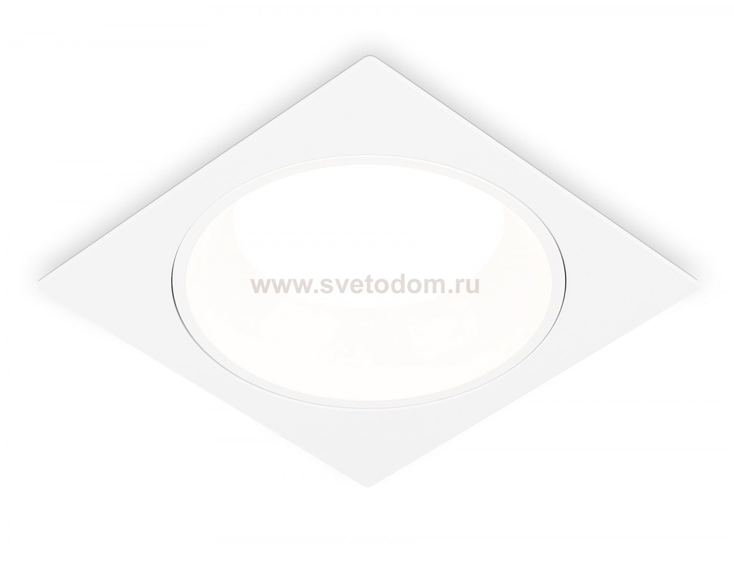 Встраиваемый светильник GX53 Ambrella TN52341 SWH/GWH белый песок/белый глянец GX53 max 12W 115*115*25