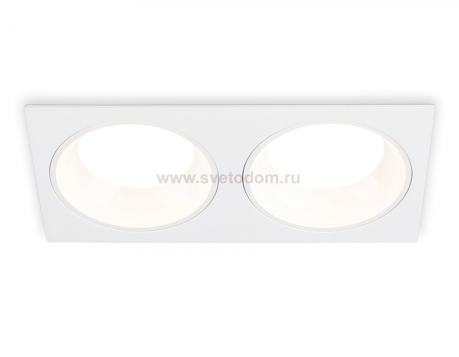 Ambrella TN52343/2 SWH/GWH белый песок/белый глянец GX53 max 12W 220*115*25