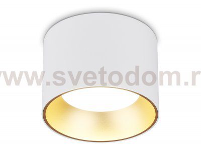 Накладной точечный светильник GX53 Ambrella TN52882 SWH/SGD белый песок/золото песок GX53 max 12W D97*70