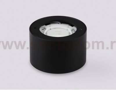 Накладной точечный светильник GX53 Ambrella TN52894 SBK/GBK черный песок/черный глянец GX53 max 12W D97*60