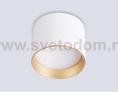 TN5304 WH/GD белый/золото GX53 max 15W D83*65