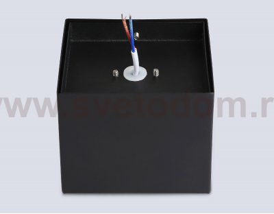 TN6532 BK черный IP44 GX53 100*100*80