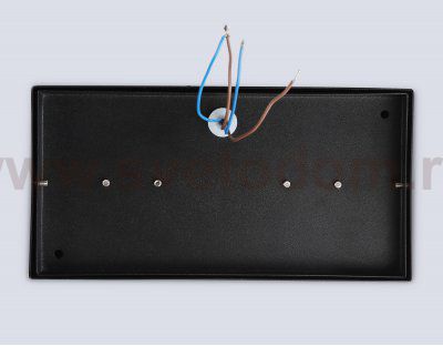 TN6535/2 BK черный IP44 GX53/2 200*100*80