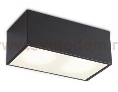 TN6535/2 BK черный IP44 GX53/2 200*100*80