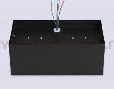 TN6535/2 BK черный IP44 GX53/2 200*100*80