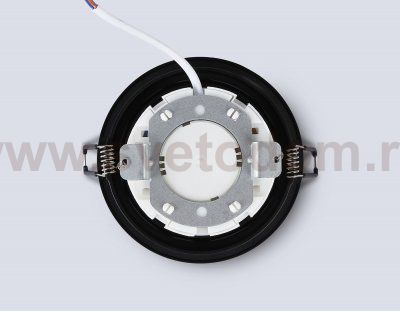 TN6604 BK черный IP44 GX53 max 15W D110*23