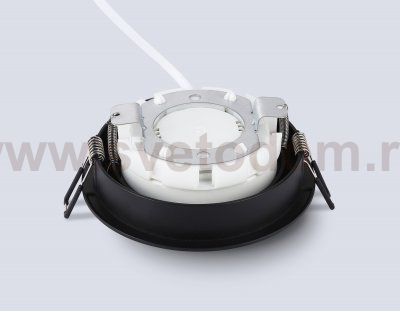 TN6604 BK черный IP44 GX53 max 15W D110*23