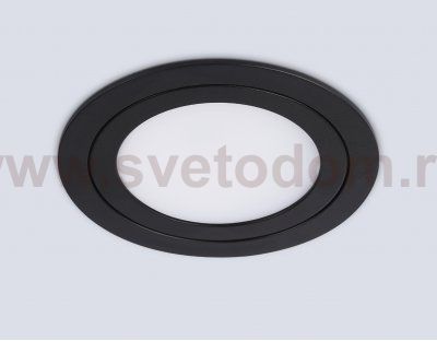 TN6604 BK черный IP44 GX53 max 15W D110*23