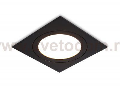 TN6609 BK черный IP44 GX53 max 15W 110*110*23