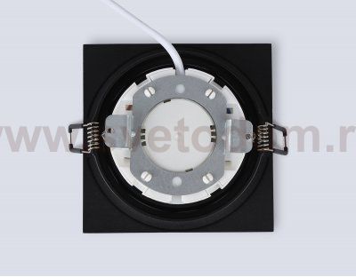 TN6609 BK черный IP44 GX53 max 15W 110*110*23