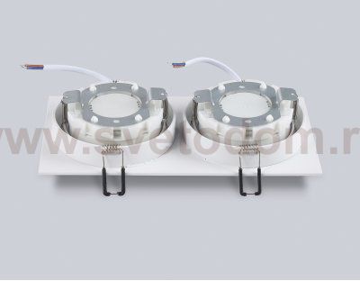 TN6612/2 WH белый IP44 GX53/2 max 15W 215*110*24