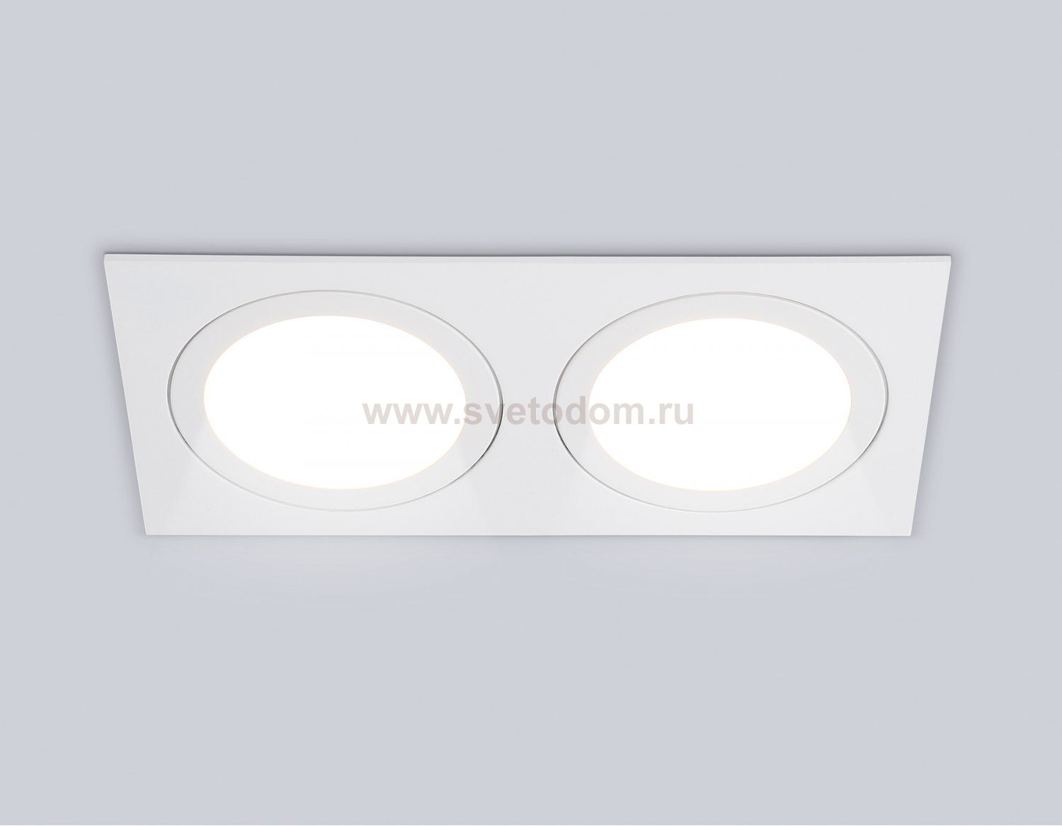 TN6612/2 WH белый IP44 GX53/2 max 15W 215*110*24