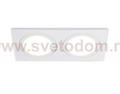 TN6612/2 WH белый IP44 GX53/2 max 15W 215*110*24