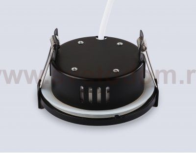 TN6632 BK черный IP44 GX53 D100*60