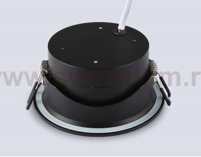 TN6653 BK черный IP44 GX53 D110*48