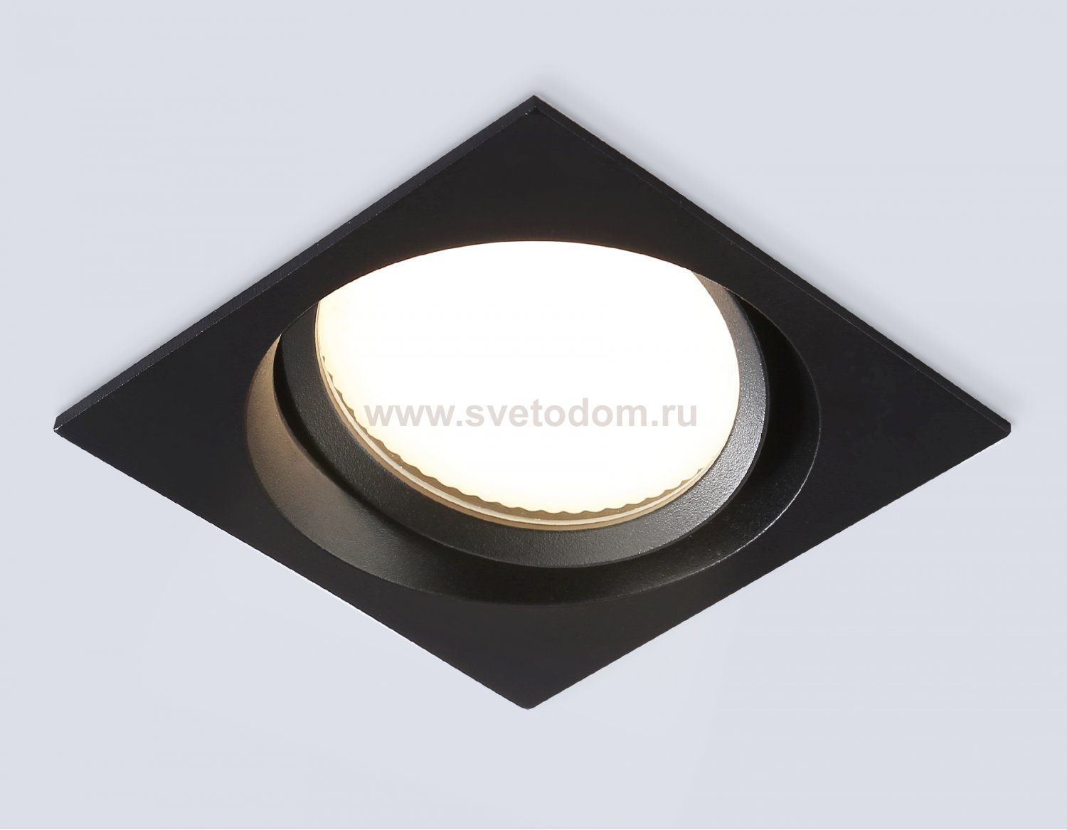 TN6657 BK черный IP44 GX53 110*110*48