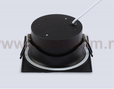 TN6657 BK черный IP44 GX53 110*110*48