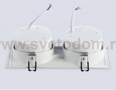 TN6659/2 WH белый IP44 GX53/2 220*110*48