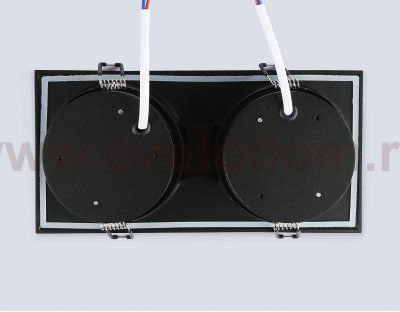 TN6661/2 BK черный IP44 GX53/2 220*110*48