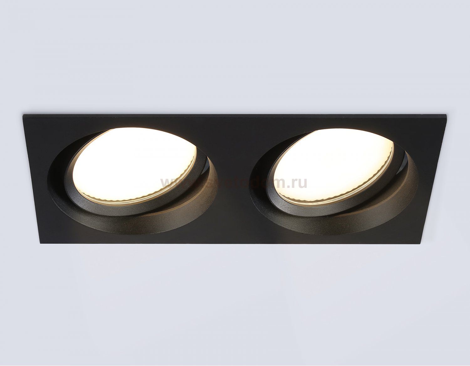 TN6661/2 BK черный IP44 GX53/2 220*110*48