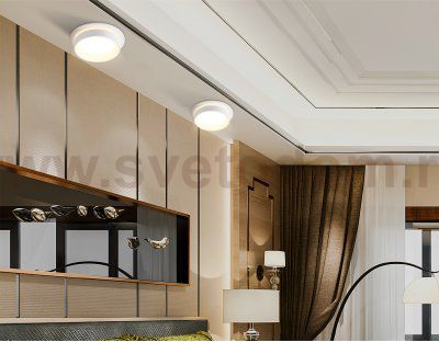 TN6707 WH белый IP44 GX53 max 15W D105*45