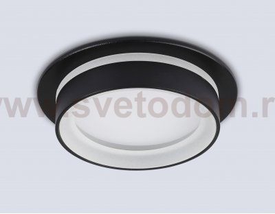 TN6708 BK черный IP44 GX53 max 15W D105*45