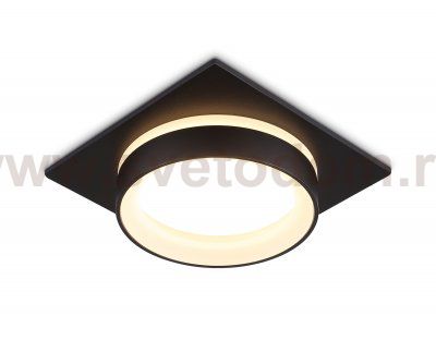 TN6710 BK черный IP44 GX53 max 15W 105*105*45