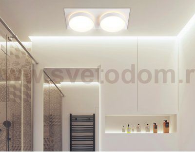 TN6711/2 WH белый IP44 GX53/2 max 15W 210*105*45