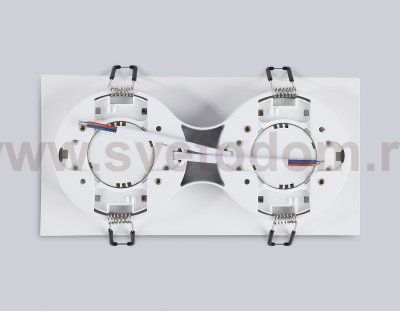 TN6711/2 WH белый IP44 GX53/2 max 15W 210*105*45