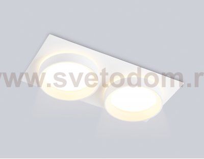 TN6711/2 WH белый IP44 GX53/2 max 15W 210*105*45