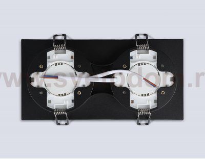 TN6712/2 BK черный IP44 GX53/2 max 15W 210*105*45