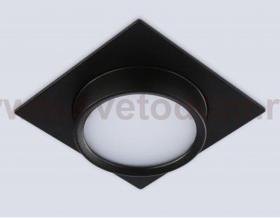 TN6739 BK черный IP44 GX53 110*110*57