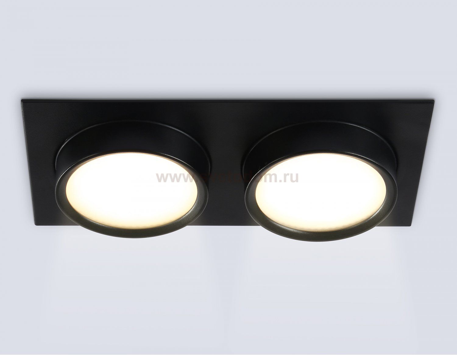 TN6743/2 BK черный IP44 GX53/2 210*110*57