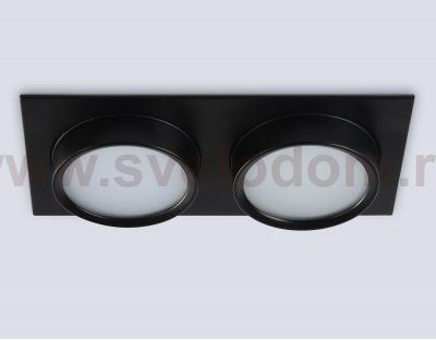 TN6743/2 BK черный IP44 GX53/2 210*110*57