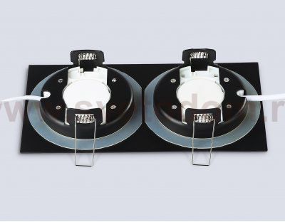 TN6743/2 BK черный IP44 GX53/2 210*110*57